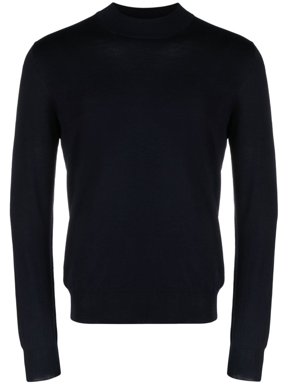 Tagliatore fine-knit wool jumper - Blue von Tagliatore