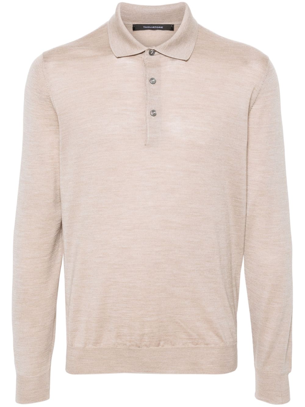 Tagliatore knitted polo shirt - Neutrals von Tagliatore