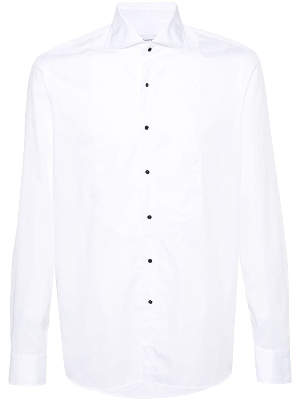 Tagliatore long-sleeve cotton shirt - White von Tagliatore