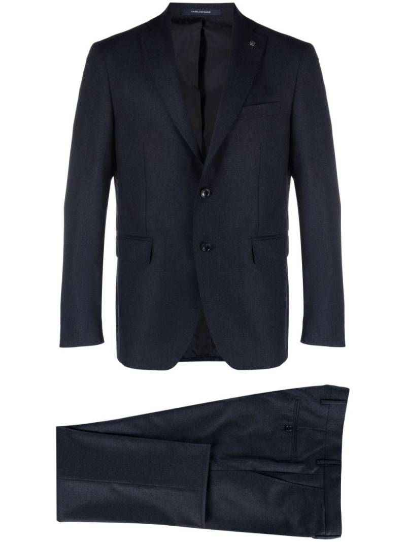 Tagliatore notch-lapels single-breasted suit - Blue von Tagliatore