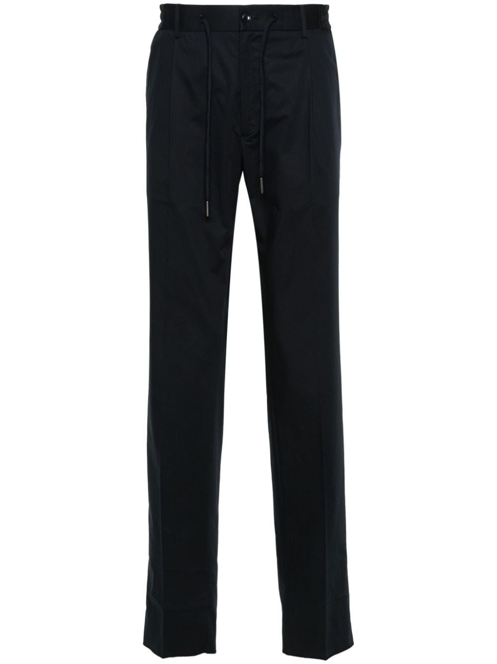 Tagliatore pleated tapered trousers - Blue von Tagliatore