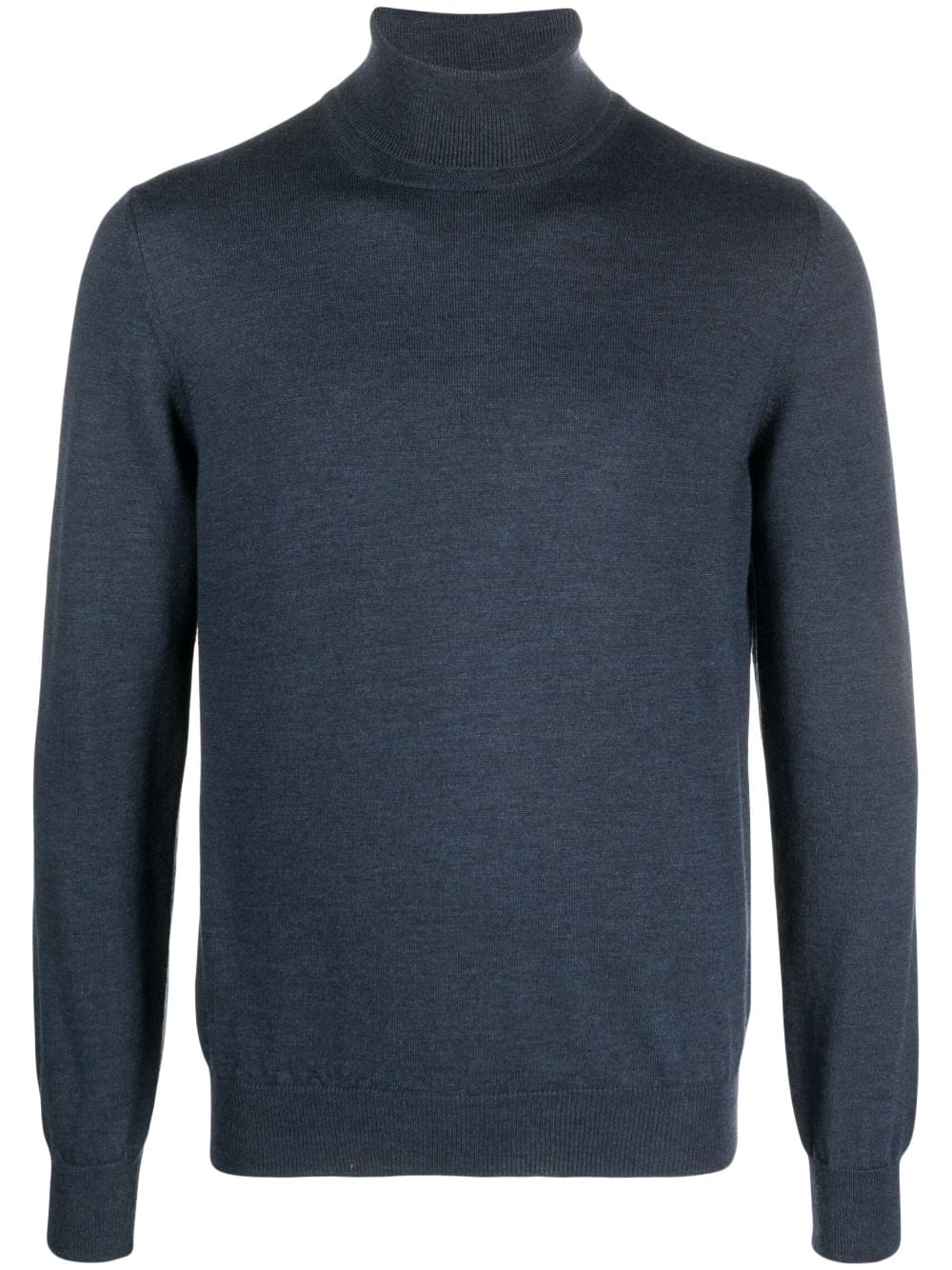 Tagliatore roll-neck wool jumper - Blue von Tagliatore