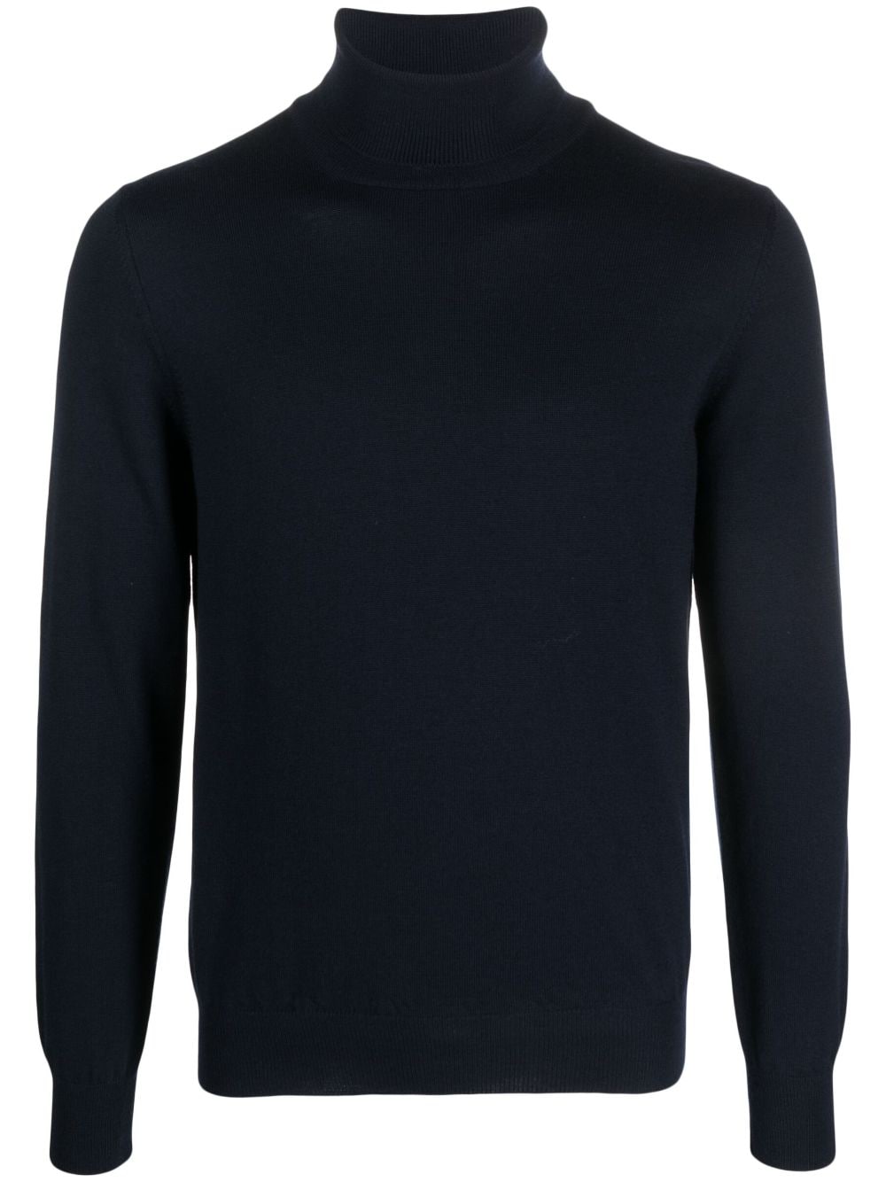 Tagliatore roll-neck wool jumper - Blue von Tagliatore