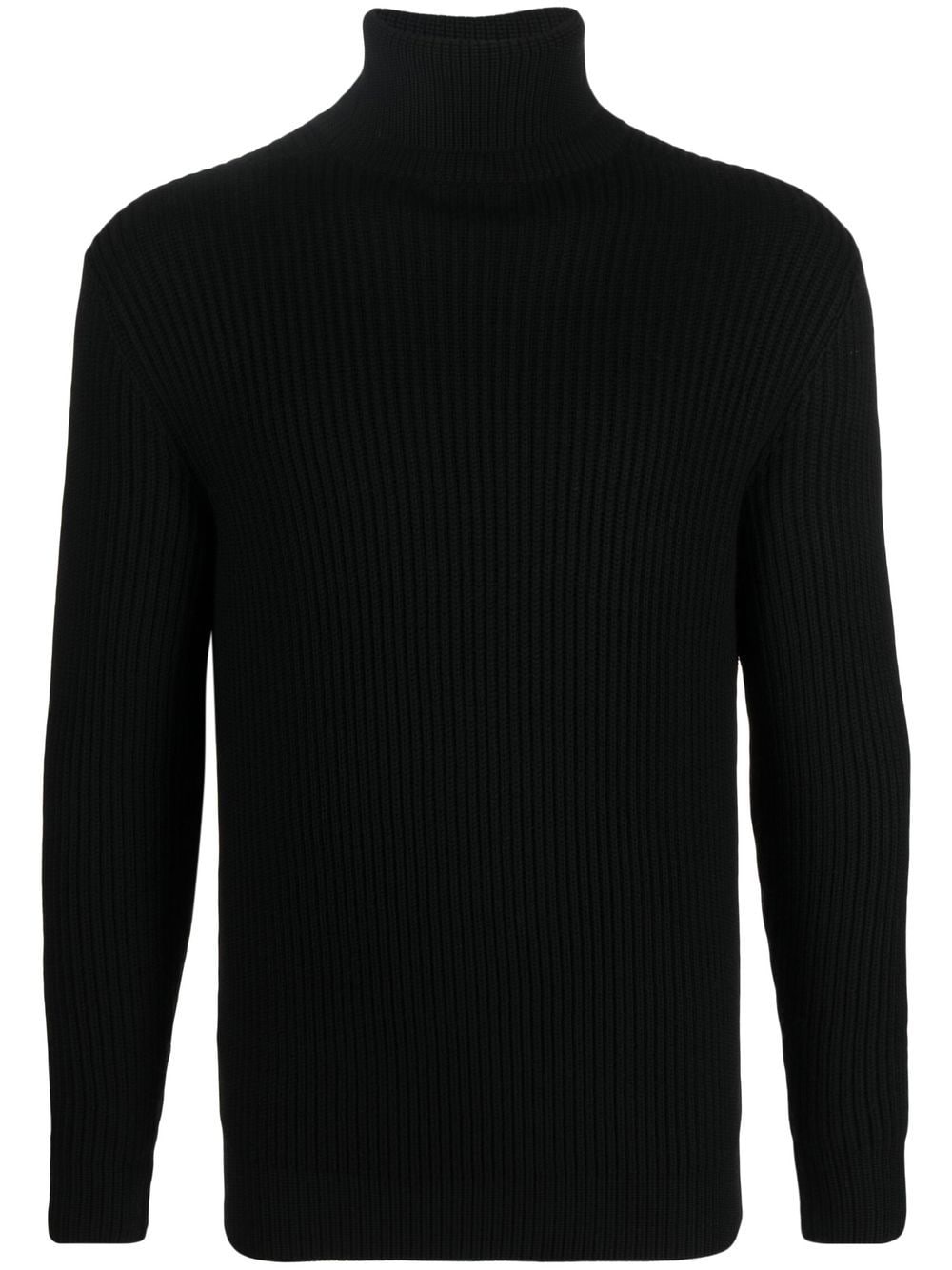 Tagliatore roll neck wool sweatshirt - Black von Tagliatore