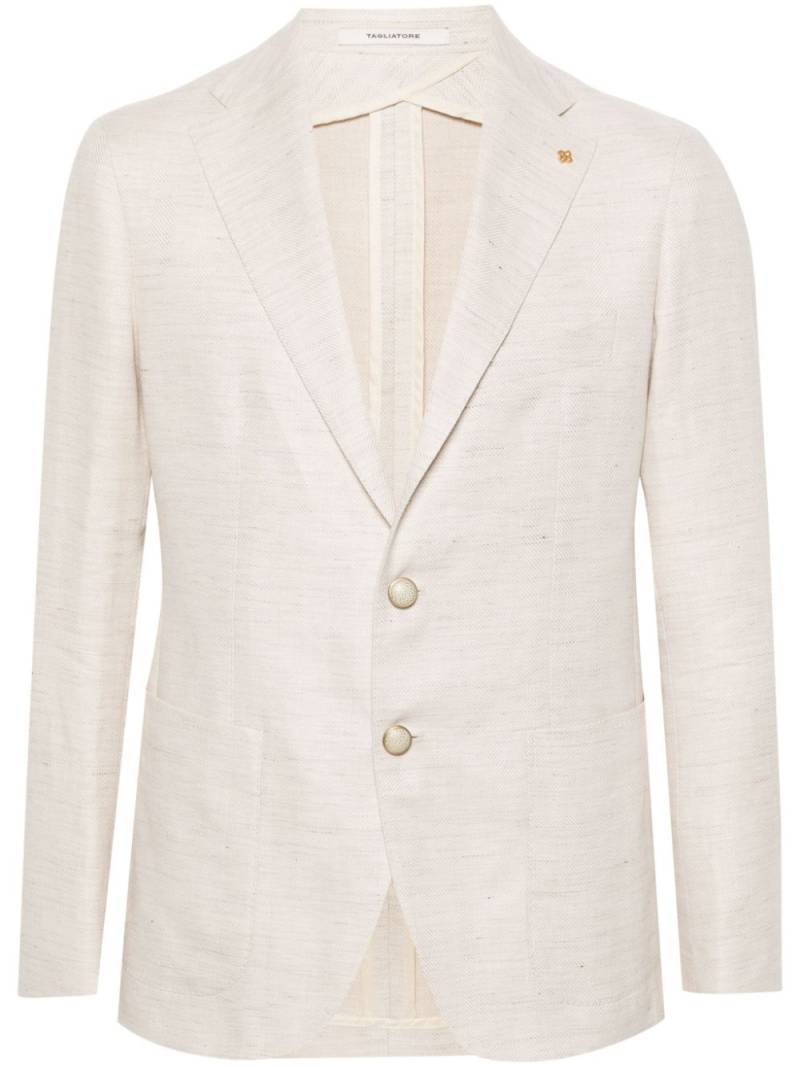 Tagliatore single-breasted blazer - Neutrals von Tagliatore