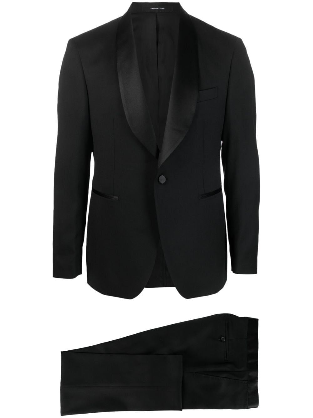 Tagliatore single-breasted dinner suit - Black von Tagliatore