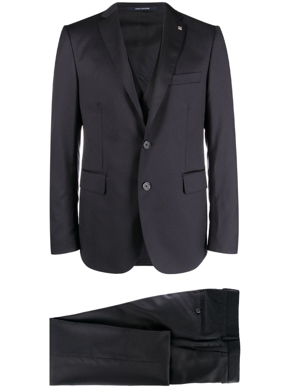 Tagliatore single-breasted two-piece suit - Blue von Tagliatore