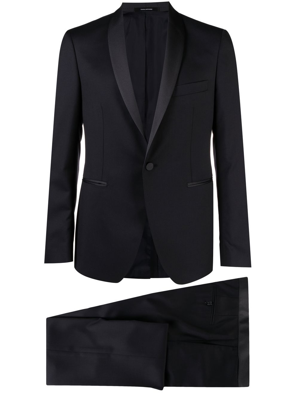 Tagliatore tailored single-breasted dinner suit - Blue von Tagliatore