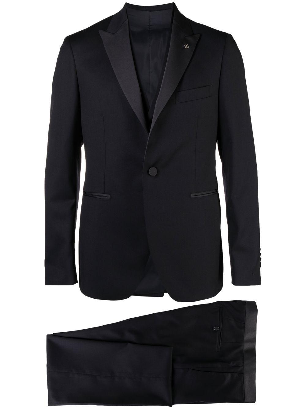 Tagliatore three-piece tuxedo suit - Blue von Tagliatore