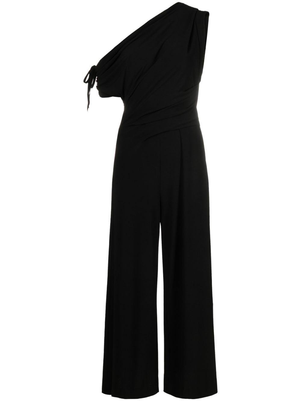 Talbot Runhof one-shoulder wide-leg jumpsuit - Black von Talbot Runhof