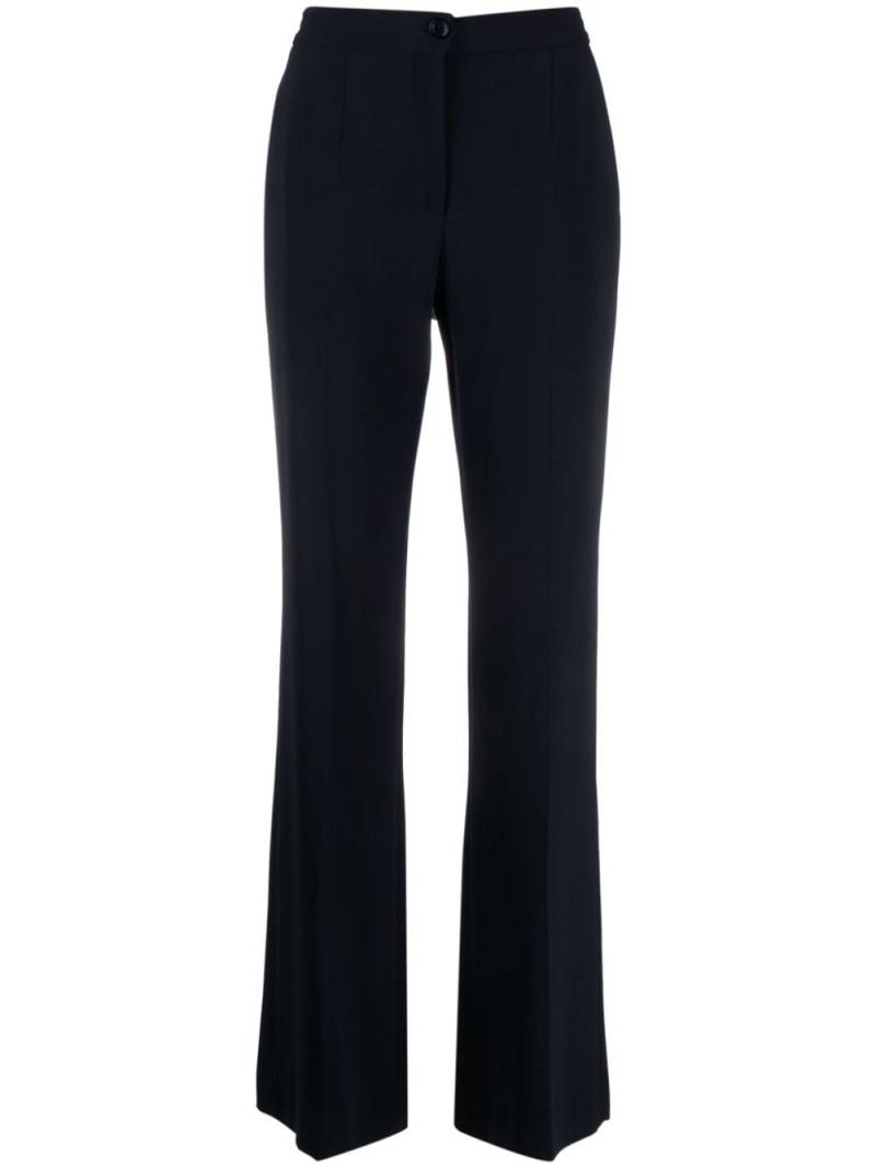 Talbot Runhof straight-leg tailored trousers - Blue von Talbot Runhof