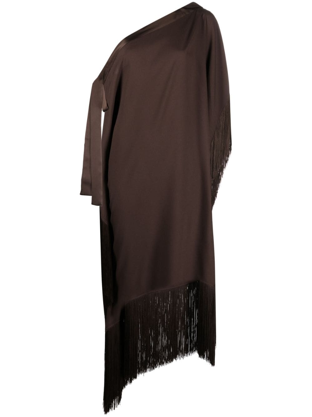 Taller Marmo Aarons fringed maxi dress - Brown von Taller Marmo