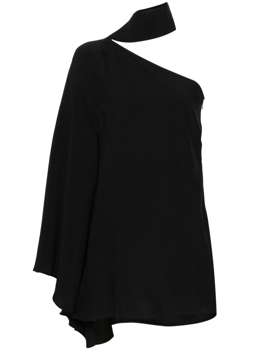 Taller Marmo Balear one-shoulder minidress - Black von Taller Marmo