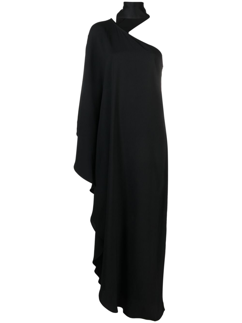 Taller Marmo Bolkan one-shoulder maxi dress - Black von Taller Marmo