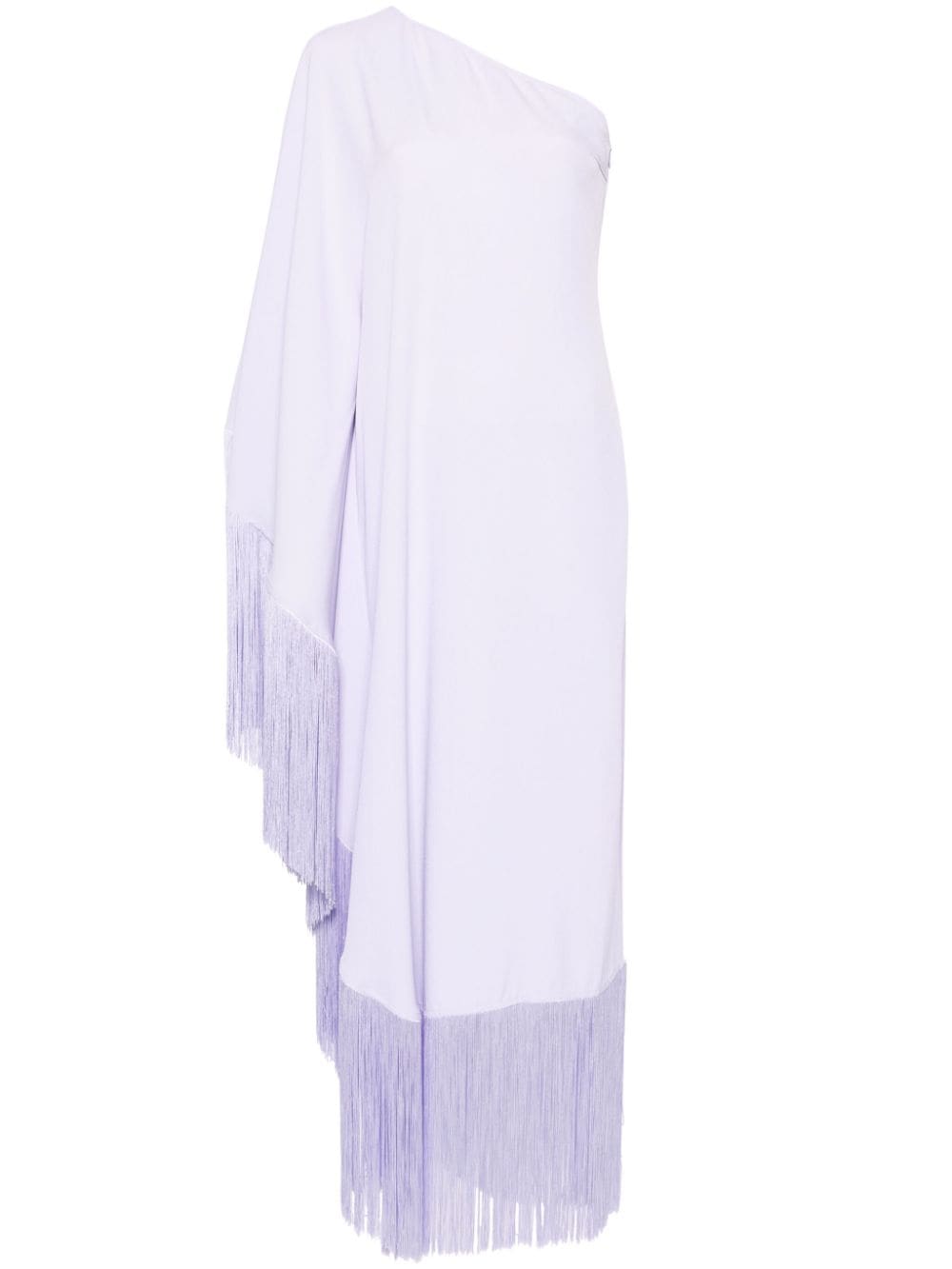 Taller Marmo Spritz fringed maxi dress - Purple von Taller Marmo