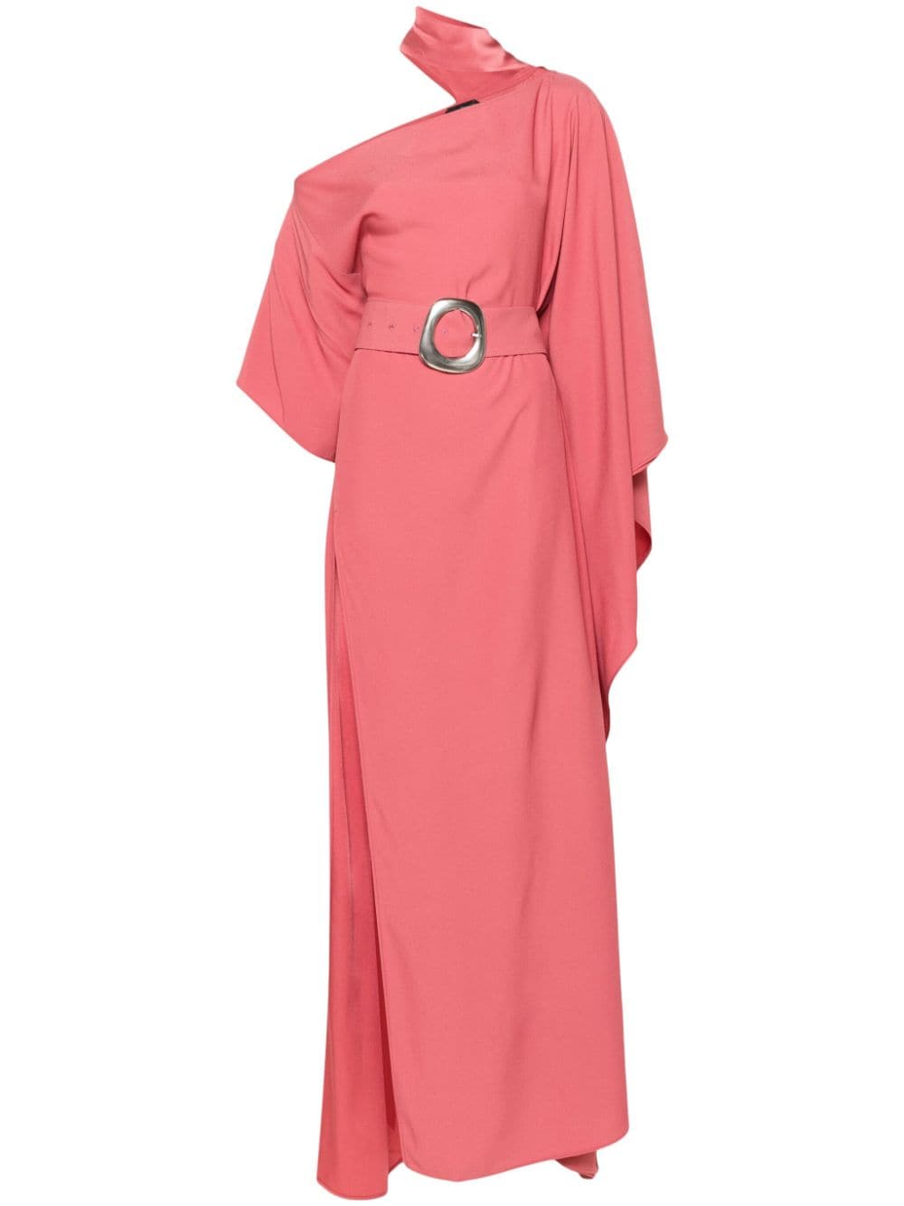 Taller Marmo Taylor belted crepe kaftan - Pink von Taller Marmo