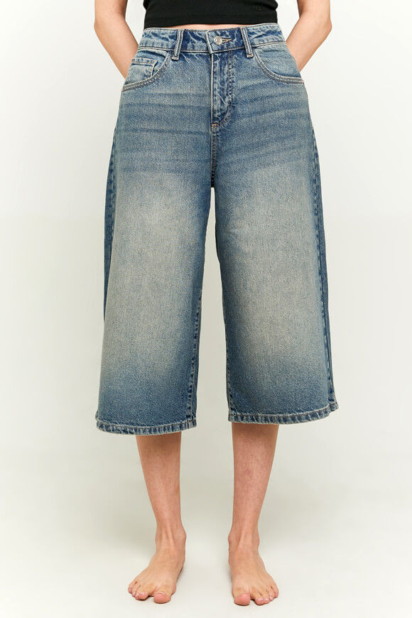 Tally Weijl Baggy Fit Jeansshort | Blue Washed | Damen  | 42 von Tally Weijl