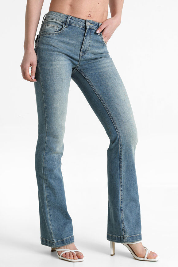 Tally Weijl Bootcut Jeans | Blue Medium Used | Damen  | 42 von Tally Weijl