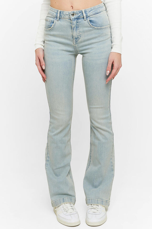 Tally Weijl Bootcut Jeans | Light Blue | Damen  | 32 von Tally Weijl