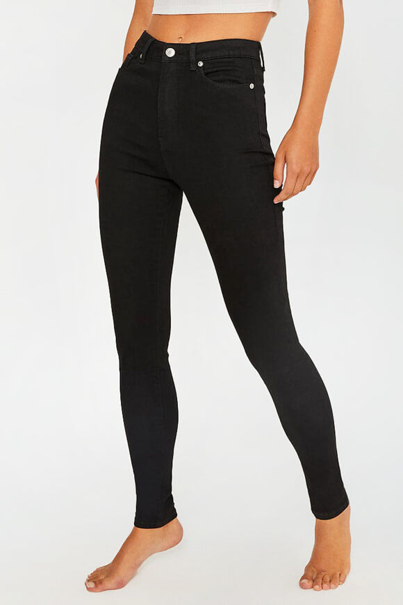 Tally Weijl High Waist Skinny Jeans | Black | Damen  | 36 von Tally Weijl