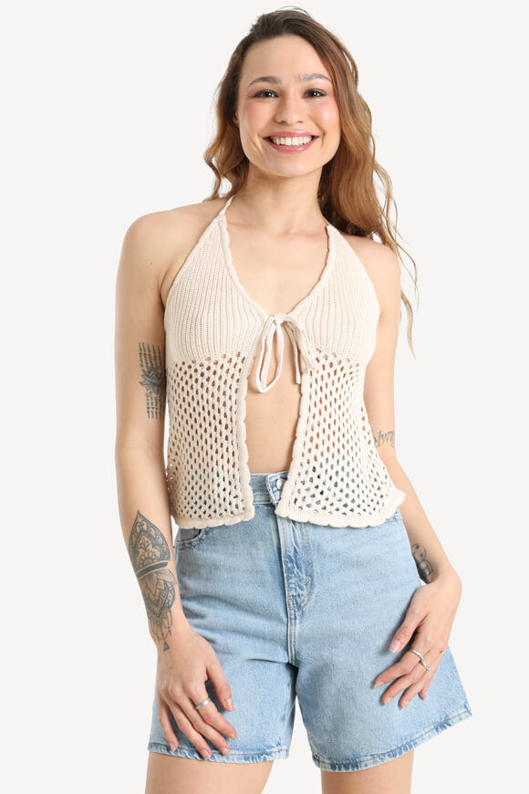 Tally Weijl Neckholder Häkel Crop Top | Beige | Damen | M Tally Weijl Neckholder Häkel Crop Top | Beige | Damen | M von Tally Weijl