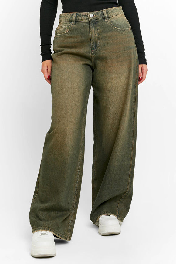 Tally Weijl Skater Jeans | Blue + Brown | Damen  | 42 von Tally Weijl