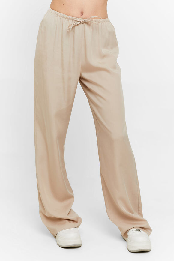 Tally Weijl Wide Leg Hose | Beige | Damen  | 36 von Tally Weijl