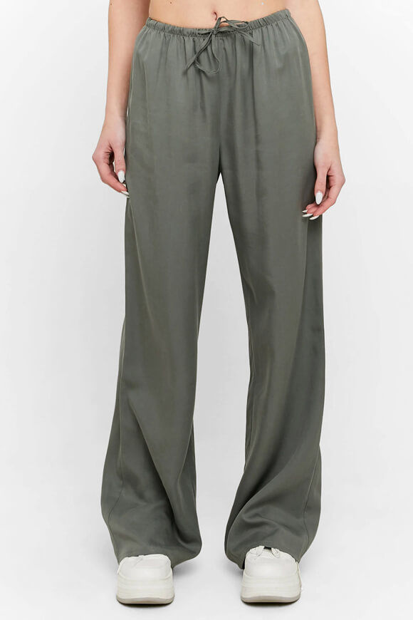Tally Weijl Wide Leg Hose | Khaki | Damen  | 36 von Tally Weijl