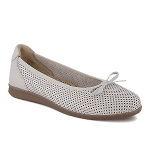 Tamaris Comfort Damen Ballerina Weiss