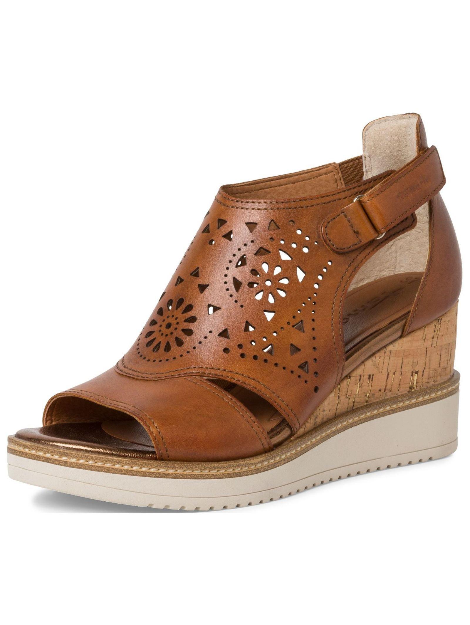 Sandalen 1-1-28003-20 Damen Cognac 38 von Tamaris