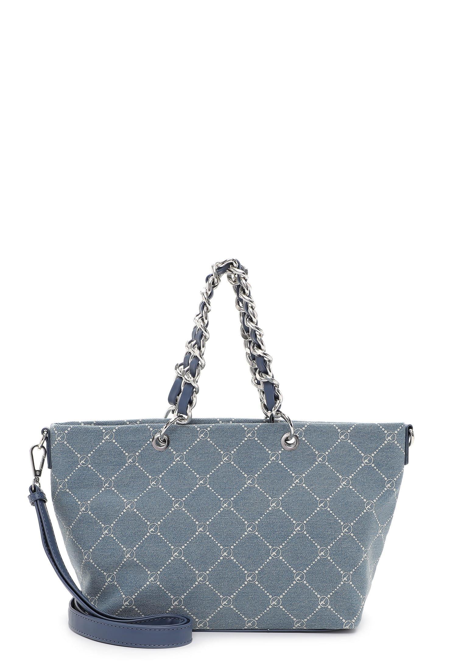 Shopper Tas Anita Damen Hellblau ONE SIZE von Tamaris