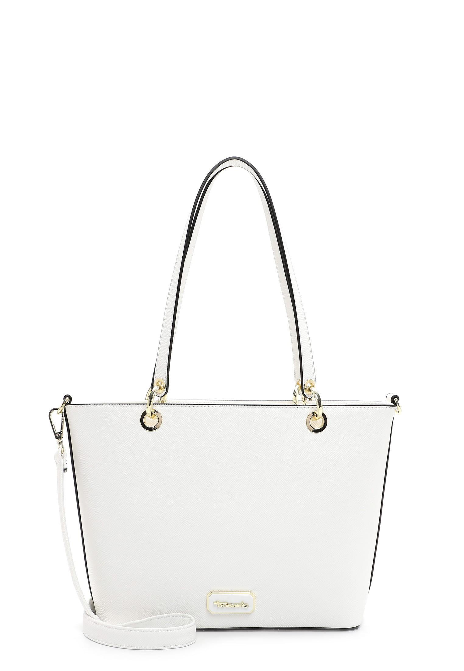 Shopper Tas Anja Damen Weiss ONE SIZE von Tamaris