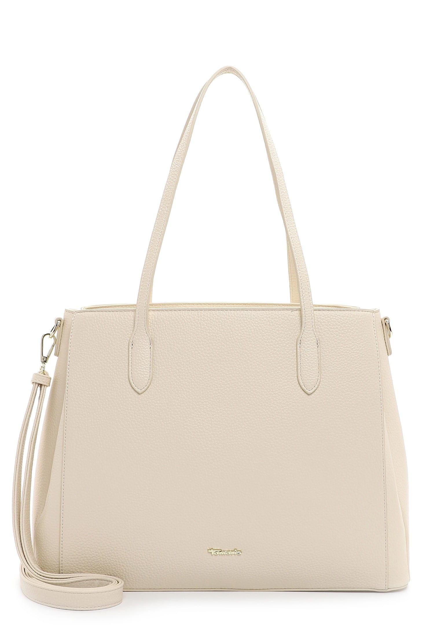 Shopper Tas Astrid Damen Écru ONE SIZE von Tamaris