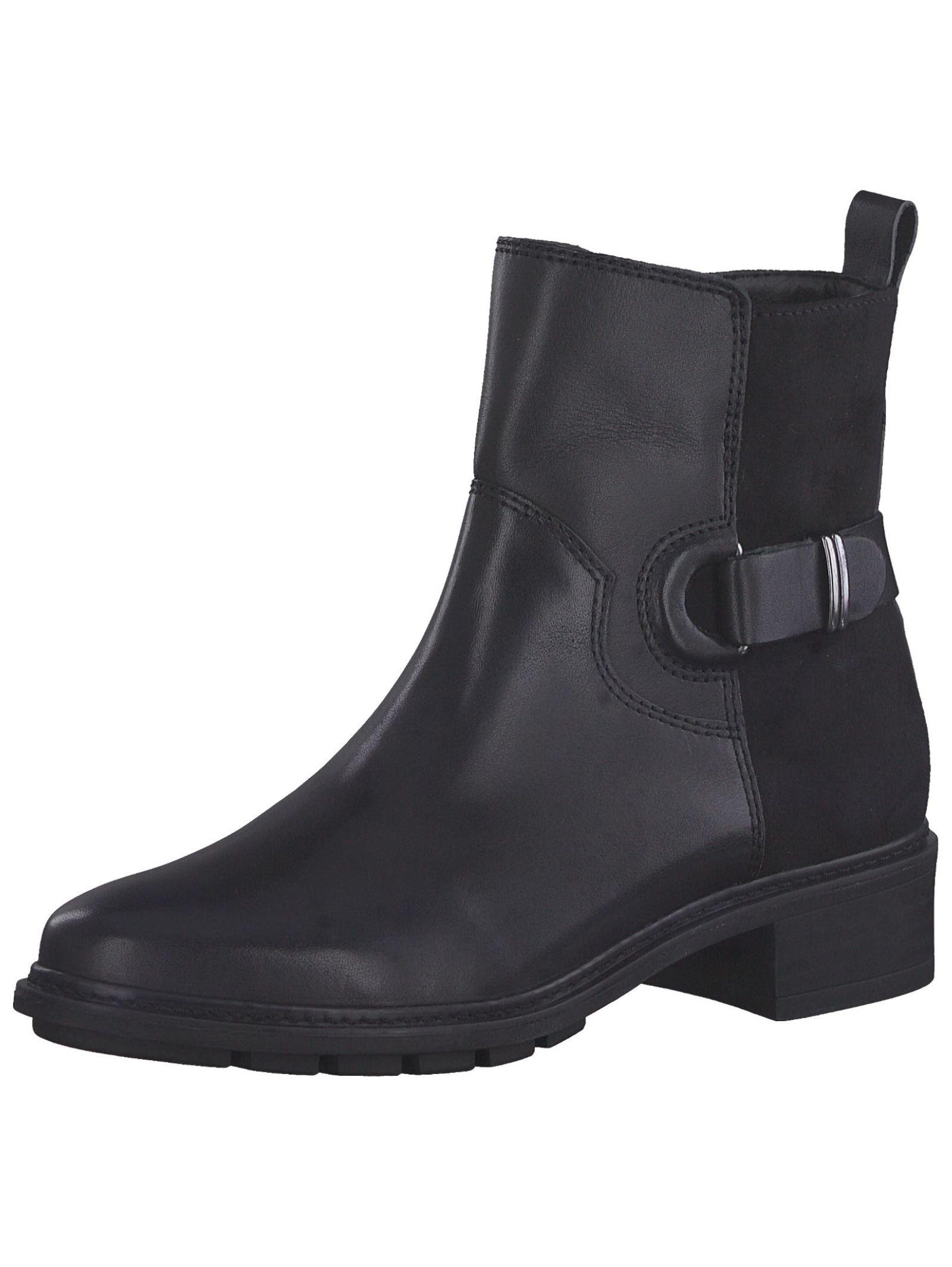 Stiefelette Damen Schwarz 40 von Tamaris