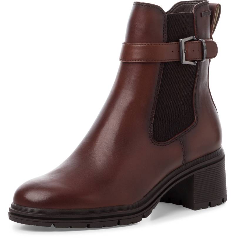 Tamaris Chelseaboots, Blockabsatz, Stiefelette, Businessschuh, Gore Tex-Ausstattung von Tamaris