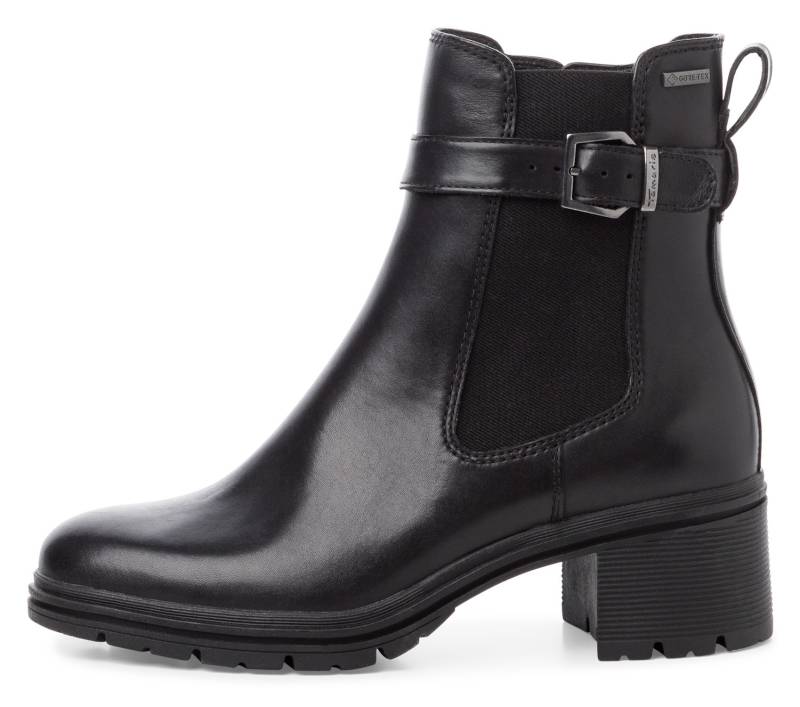Tamaris Chelseaboots, Blockabsatz, Stiefelette, Businessschuh, Gore Tex-Ausstattung von Tamaris