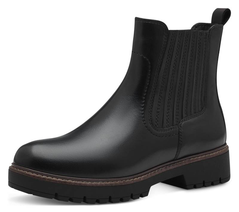Tamaris Chelseaboots, Blockabsatz, Stiefelette, Businessschuh mit Touch It-Ausstattung von Tamaris