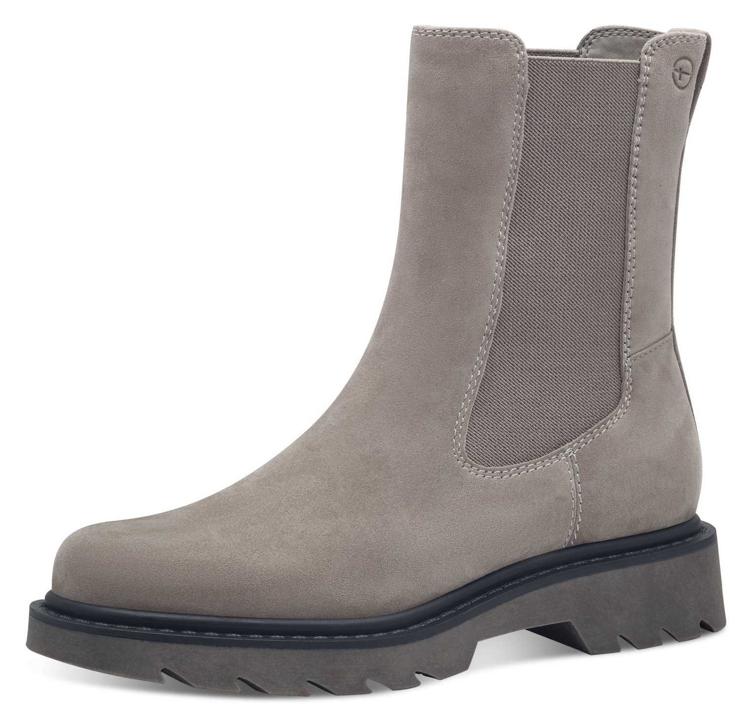 Tamaris Chelseaboots, Blockabsatz, Stiefelette, Businessschuh mit dezenten Ziernähten von Tamaris