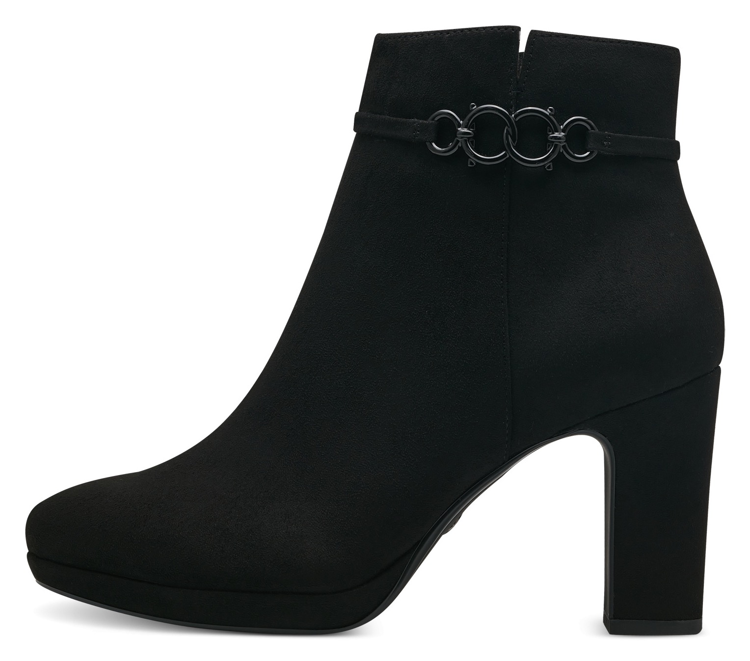 Tamaris High-Heel-Stiefelette, mit dezenter Schmuckapplikation von Tamaris