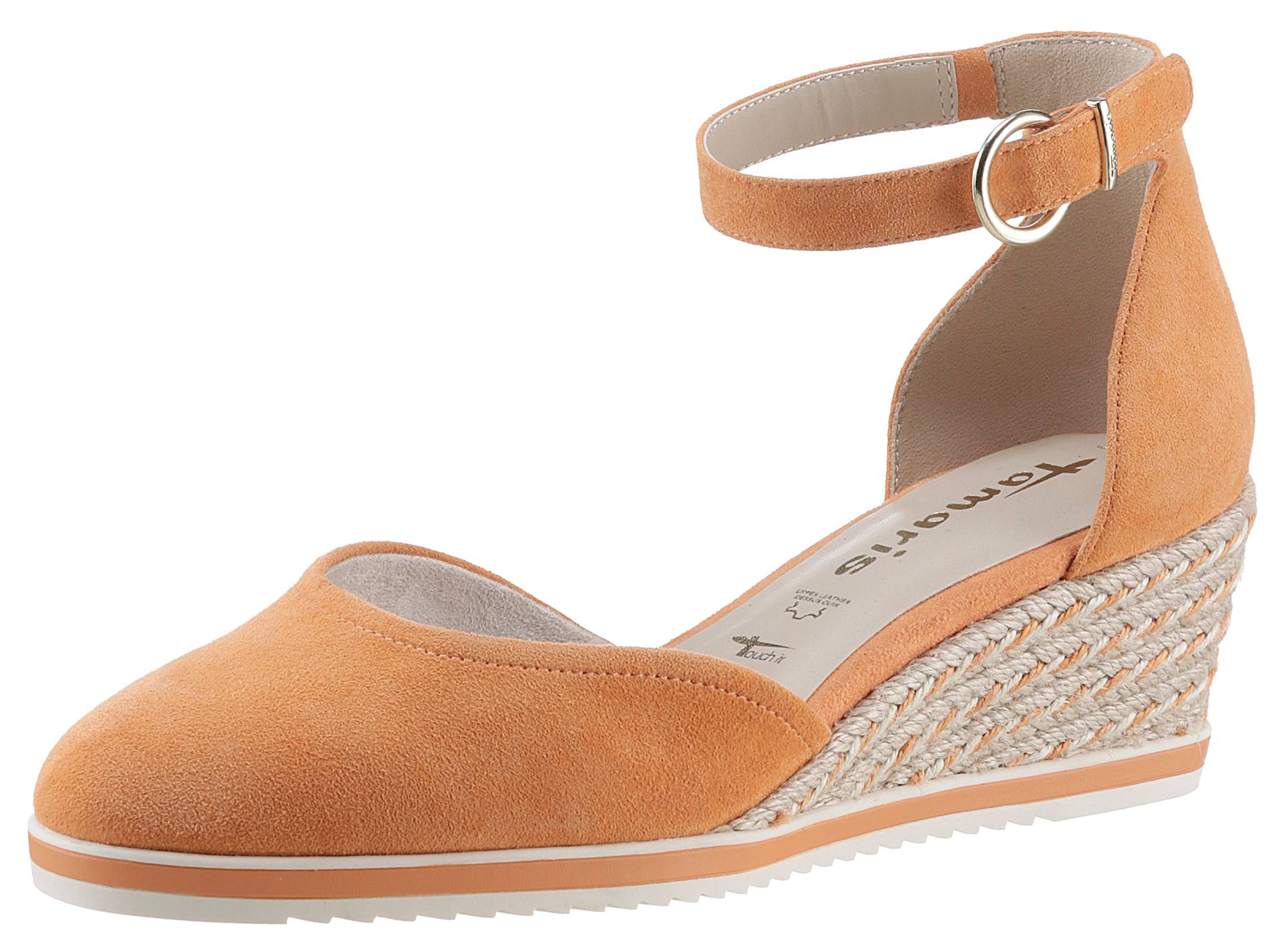 Tamaris Keilpumps, Keilabsatz, Schlupfschuh, Riemchensandale mit modischem Jute-Besatz Tamaris Keilpumps, Keilabsatz, Schlupfschuh, Riemchensandale mit modischem Jute-Besatz von Tamaris