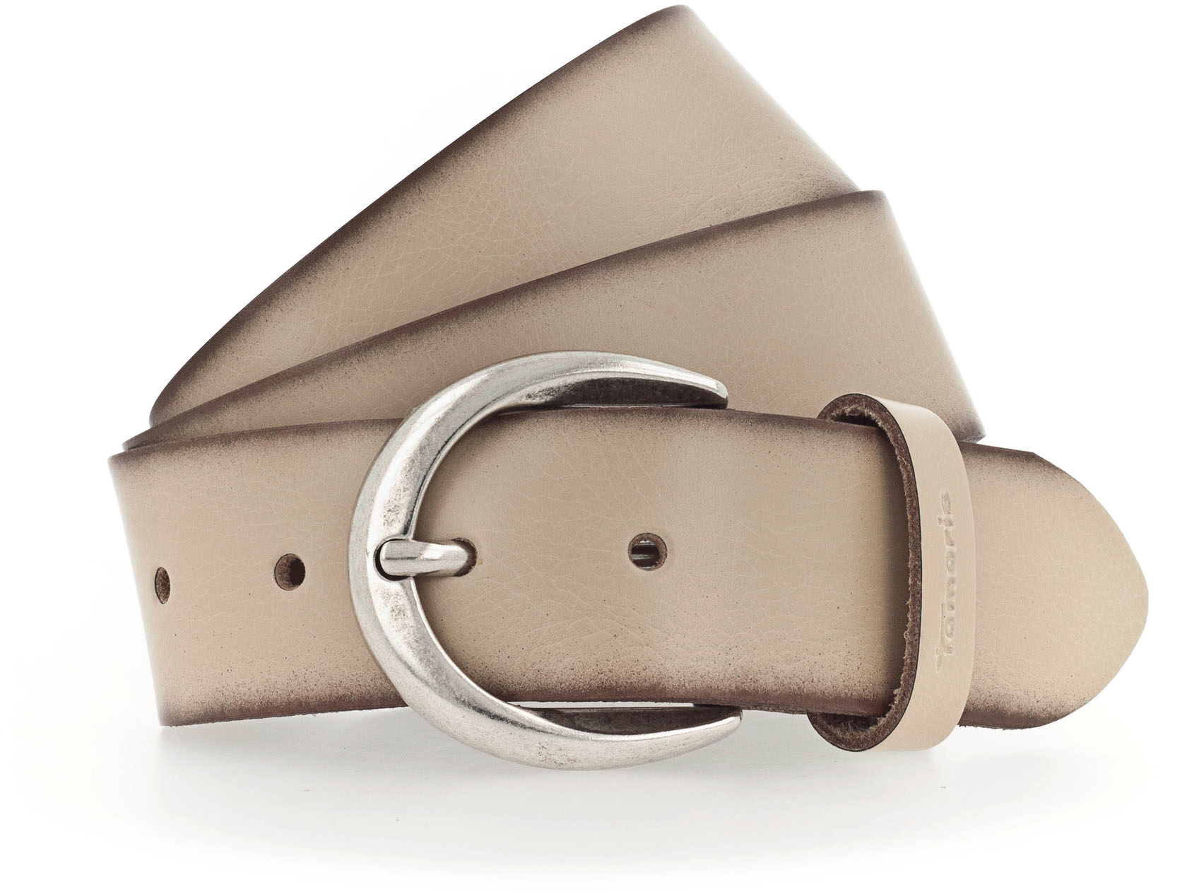 Tamaris Ledergürtel, mit Logoschriftzug auf der Gürtelschlaufe, Basic-Style Tamaris Ledergürtel, mit Logoschriftzug auf der Gürtelschlaufe, Basic-Style von Tamaris