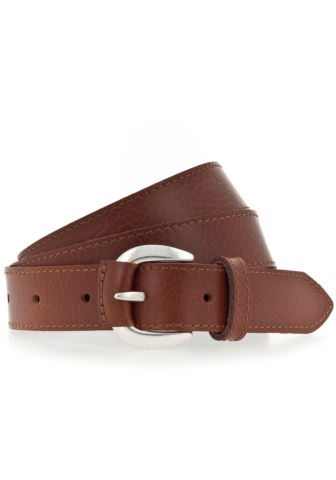 Tamaris Ledergürtel, aus Leder teilbezogene Dornschliesse Tamaris Ledergürtel, aus Leder teilbezogene Dornschliesse von Tamaris