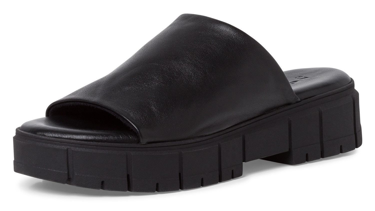 Tamaris Pantolette, Plateau, Sommerschuh, Schlappen im monochromen Look von Tamaris