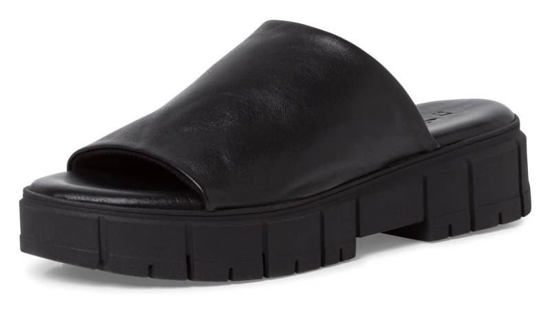 Tamaris Pantolette, Plateau, Sommerschuh, Schlappen im monochromen Look von Tamaris