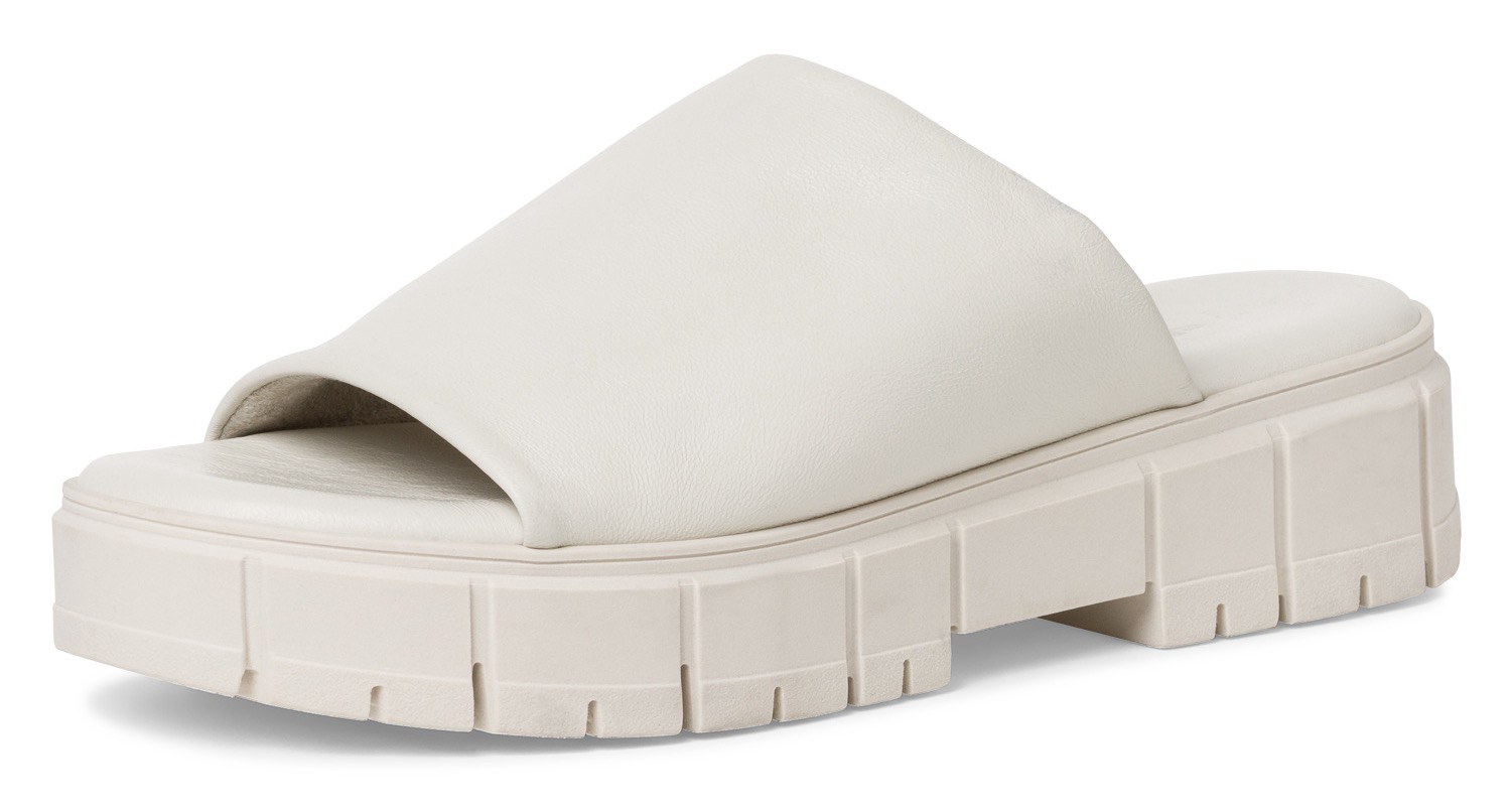 Tamaris Pantolette, Plateau, Sommerschuh, Schlappen im monochromen Look von Tamaris
