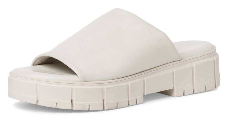 Tamaris Pantolette, Plateau, Sommerschuh, Schlappen im monochromen Look von Tamaris