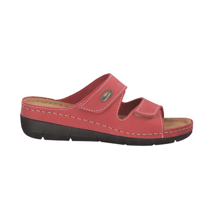 Tamaris Pantolette aus weichem Leder rot Tamaris Pantolette aus weichem Leder rot von Tamaris