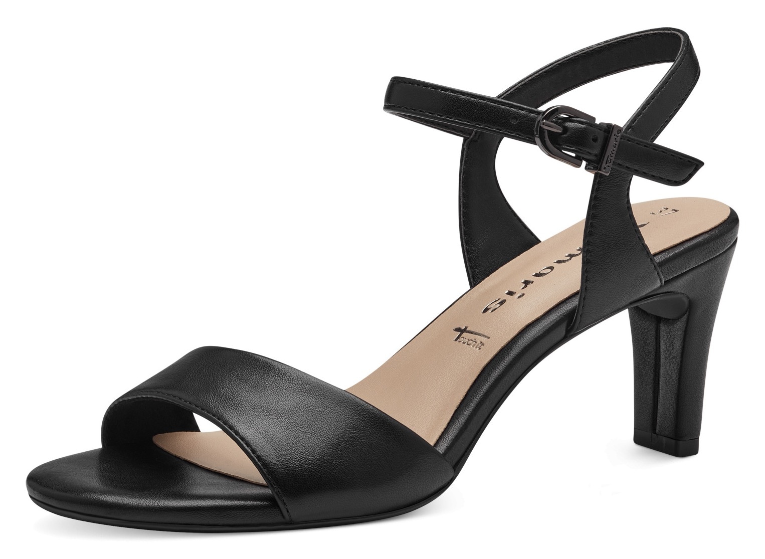 Tamaris Sandalette, Trichterabsatz, Sommerschuh, Abendschuh in veganer Verabeitung Tamaris Sandalette, Trichterabsatz, Sommerschuh, Abendschuh in veganer Verabeitung von Tamaris