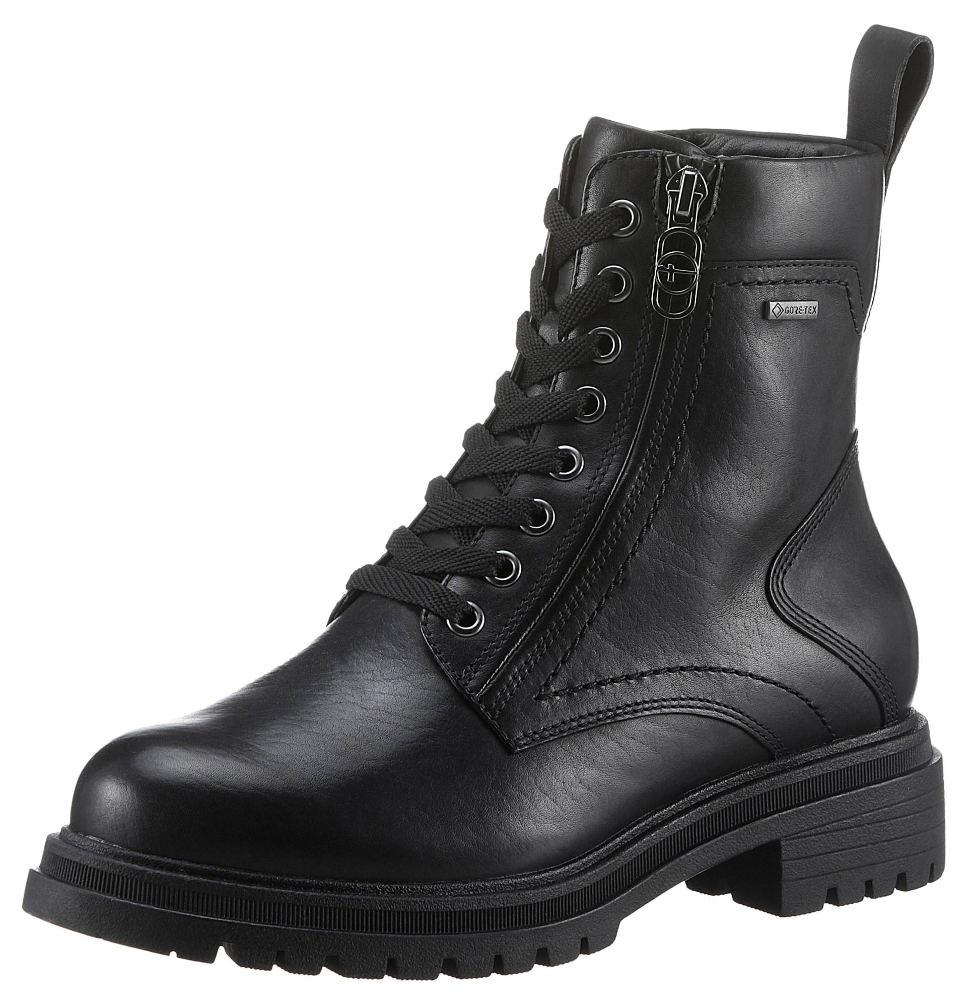 Tamaris Schnürboots, Blockabsatz, Outdoorschuh, Schnürstiefelette, GORE-TEX-Ausstattung Tamaris Schnürboots, Blockabsatz, Outdoorschuh, Schnürstiefelette, GORE-TEX-Ausstattung von Tamaris