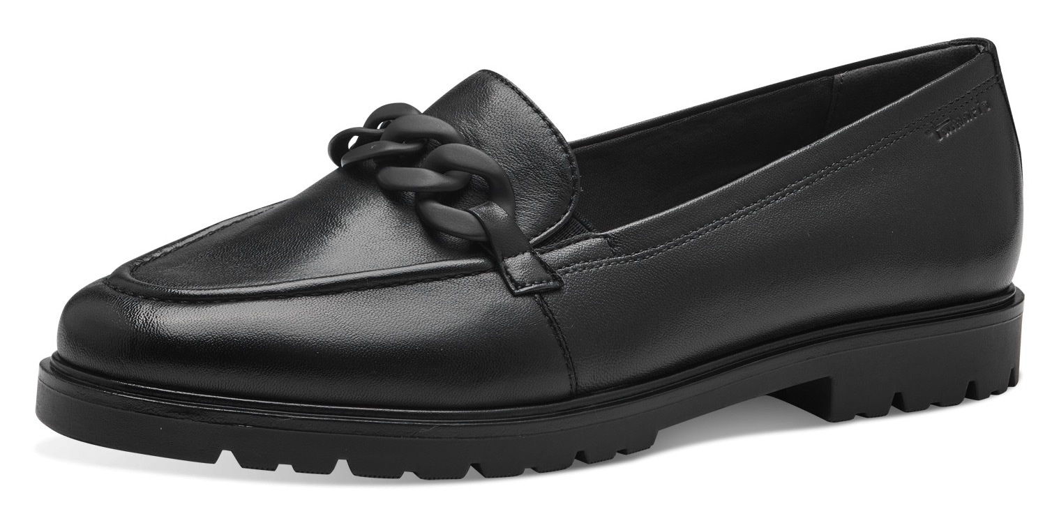 Tamaris Slipper, Loafer, Halbschuh, Schlupfschuh mit eleganter Zierkette Tamaris Slipper, Loafer, Halbschuh, Schlupfschuh mit eleganter Zierkette von Tamaris